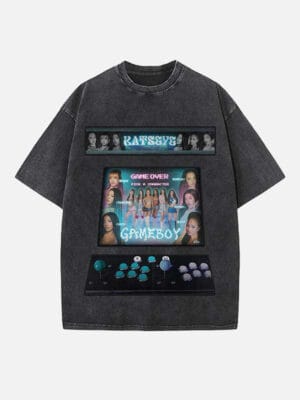 KATSEYE Print Round Neck T-shirt