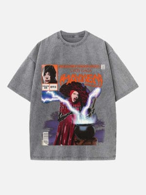 Lady Gaga Print Round Neck Unisex T-shirt - Image 2