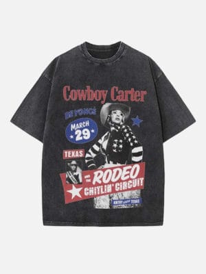 Beyoncé Print Round Neck T-shirt - Image 4