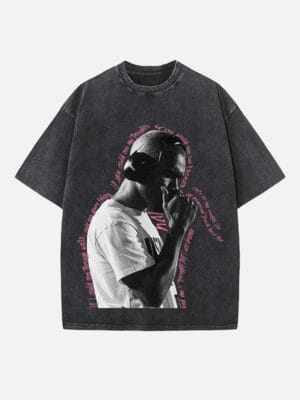 Frank Ocean Print Round Neck T-shirt