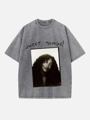 Olivia Dean Print Round Neck Unisex T-shirt - Image 2