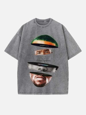 Frank Ocean Print Round Neck T-shirt - Image 2