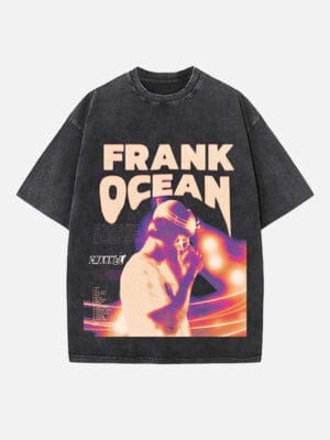 Frank Ocean Print Round Neck T-shirt