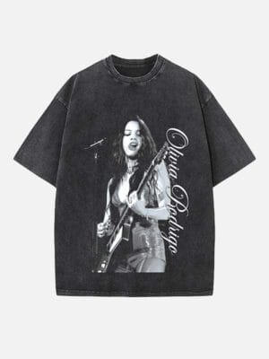 Olivia Rodrigo Print Round Neck Unisex T-shirt