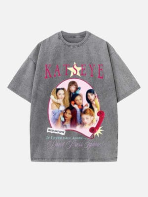 KATSEYE Print Round Neck T-shirt - Image 3