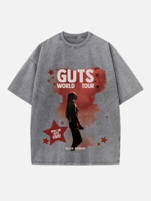 Olivia Rodrigo Print Round Neck Unisex T-shirt - Image 3