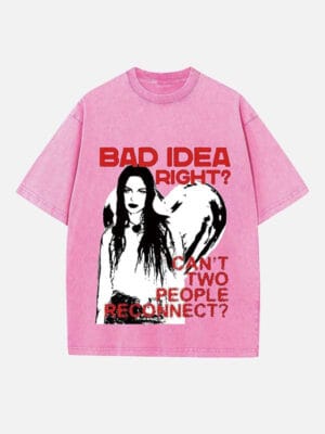 Olivia Rodrigo Print Round Neck Unisex T-shirt