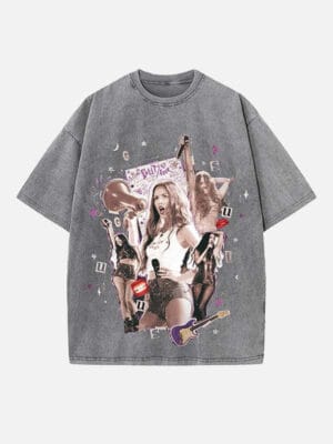 Olivia Rodrigo Print Round Neck Unisex T-shirt - Image 2