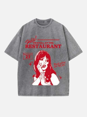 Taylor Swift Print Round Neck T-shirt - Image 3