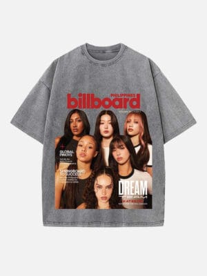 KATSEYE Print Round Neck T-shirt - Image 3