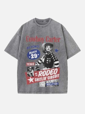 Beyoncé Print Round Neck T-shirt - Image 3