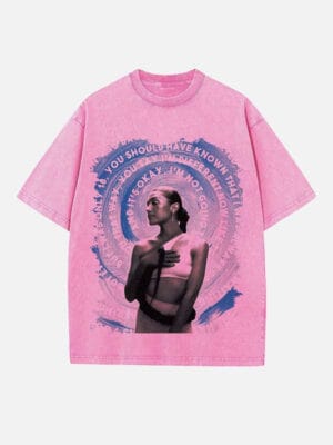 Olivia Dean Print Round Neck Unisex T-shirt