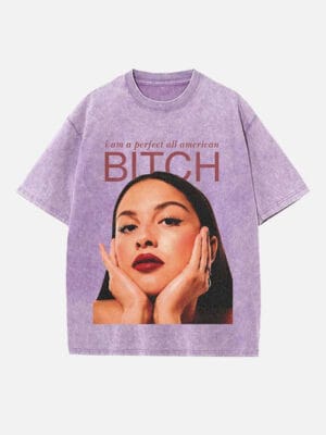Olivia Rodrigo Print Round Neck Unisex T-shirt - Image 3