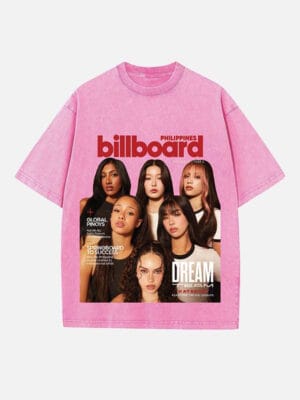 KATSEYE Print Round Neck T-shirt - Image 4