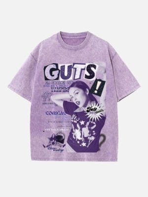 Olivia Rodrigo Print Round Neck Unisex T-shirt - Image 3