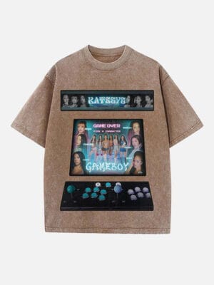 KATSEYE Print Round Neck T-shirt - Image 3