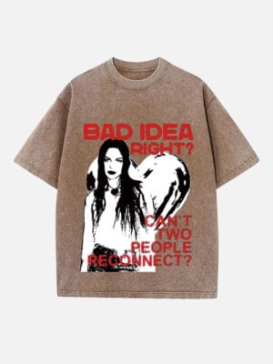 Olivia Rodrigo Print Round Neck Unisex T-shirt - Image 3