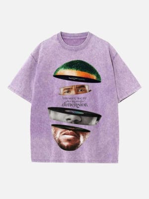 Frank Ocean Print Round Neck T-shirt - Image 4