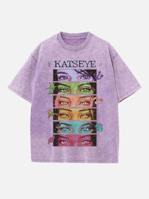 KATSEYE Print Round Neck T-shirt - Image 4