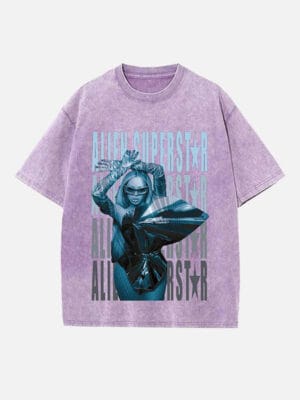 Beyoncé Print Round Neck T-shirt - Image 5