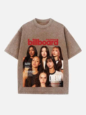 KATSEYE Print Round Neck T-shirt - Image 5