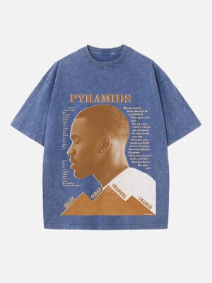 Frank Ocean Print Round Neck T-shirt - Image 4