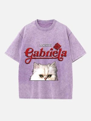 KATSEYE Print Round Neck T-shirt - Image 4