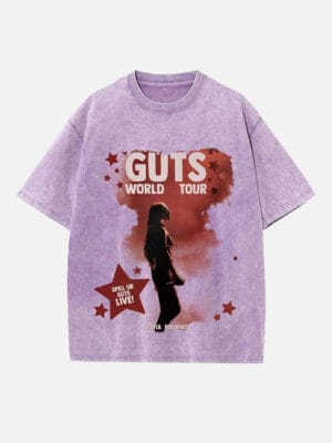 Olivia Rodrigo Print Round Neck Unisex T-shirt