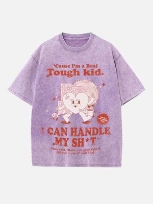 Taylor Swift Print Round Neck T-shirt - Image 2