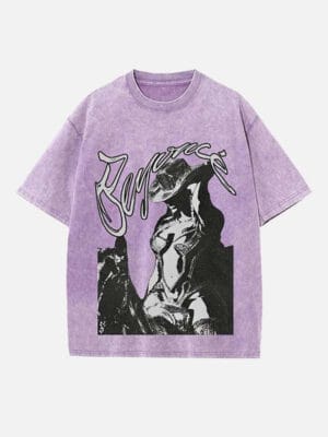 Beyoncé Print Round Neck T-shirt - Image 4