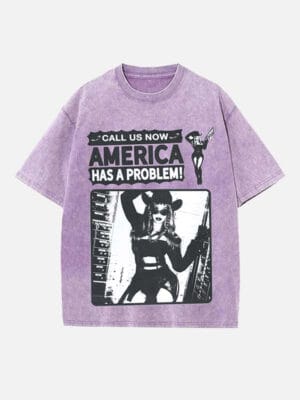 Beyoncé Print Round Neck T-shirt - Image 2