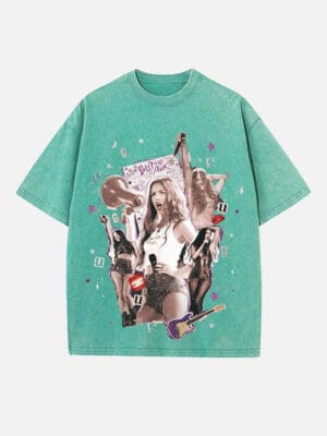 Olivia Rodrigo Print Round Neck Unisex T-shirt - Image 5