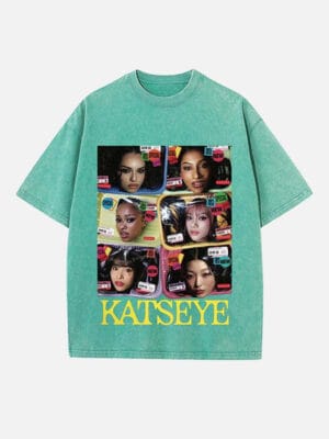 KATSEYE Print Round Neck T-shirt - Image 5
