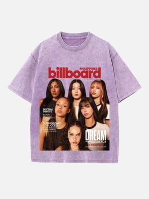 KATSEYE Print Round Neck T-shirt - Image 6