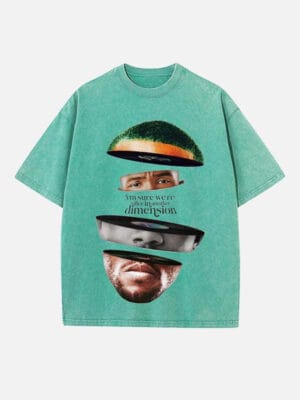 Frank Ocean Print Round Neck T-shirt - Image 5