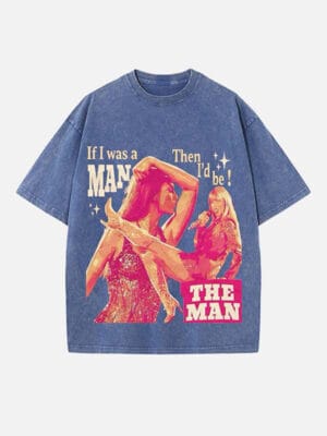 Taylor Swift Print Round Neck T-shirt - Image 5