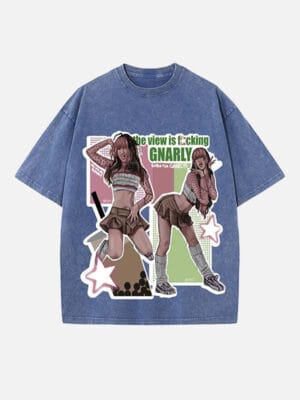 KATSEYE Print Round Neck T-shirt - Image 5