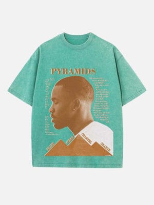 Frank Ocean Print Round Neck T-shirt - Image 5