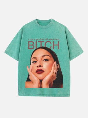 Olivia Rodrigo Print Round Neck Unisex T-shirt - Image 5