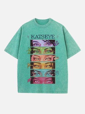 KATSEYE Print Round Neck T-shirt - Image 5
