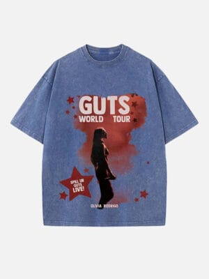 Olivia Rodrigo Print Round Neck Unisex T-shirt - Image 5