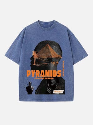 Frank Ocean Print Round Neck T-shirt - Image 6
