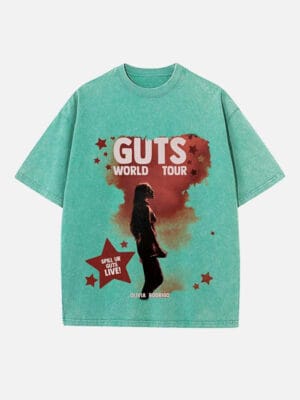 Olivia Rodrigo Print Round Neck Unisex T-shirt - Image 6