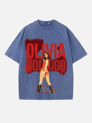 Olivia Rodrigo Print Round Neck Unisex T-shirt - Image 6