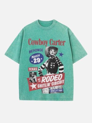 Beyoncé Print Round Neck T-shirt - Image 6