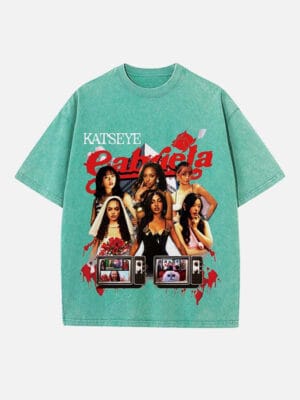 KATSEYE Print Round Neck T-shirt - Image 6