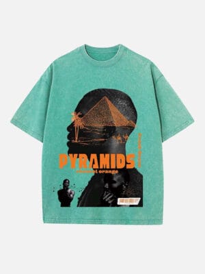 Frank Ocean Print Round Neck T-shirt - Image 7