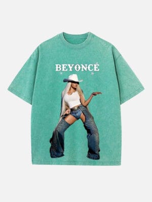 Beyoncé Print Round Neck T-shirt - Image 7