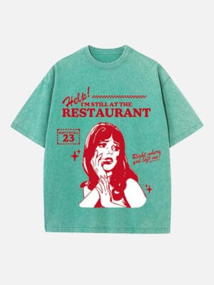 Taylor Swift Print Round Neck T-shirt - Image 7