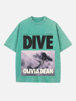 Olivia Dean Print Round Neck Unisex T-shirt - Image 7